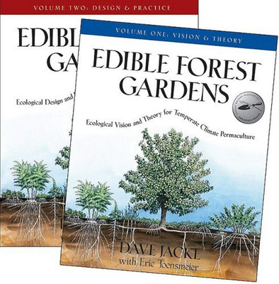 The Edible Forest Gardens: 2 Volume Set 1890132608 Book Cover