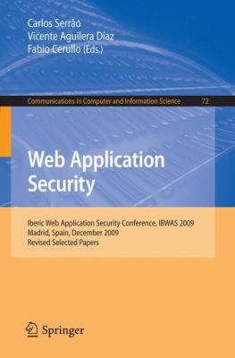 Web Application Security: Iberic Web Applicatio... 3642161197 Book Cover