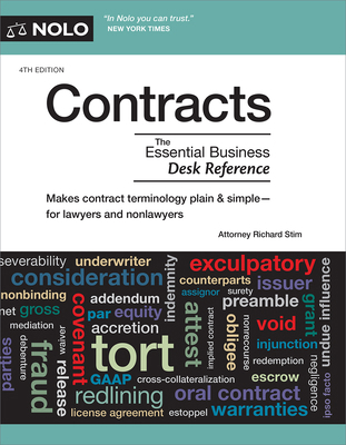 Contracts: The Essential Business Desk Reference 1413333842 Book Cover