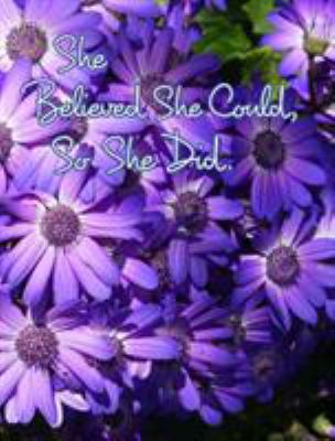 She Believed She Could, So She Did: Inspiration... 0464317940 Book Cover