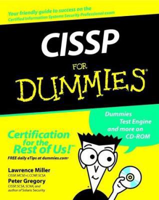 Cissp for Dummies [With CDROM] 0764516701 Book Cover