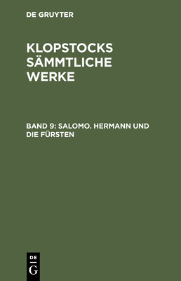 Salomo. Hermann Und Die Fürsten [German] 3111240142 Book Cover