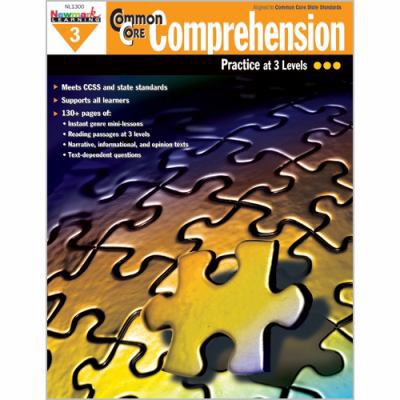 Common Core Comprehension Grade 3 B00QFX5LF0 Book Cover