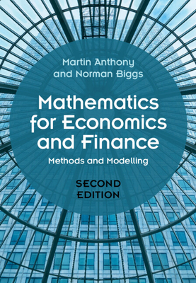 Mathematics for Economics and Finance: Methods ... 1108472397 Book Cover