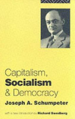 Capitalism, Socialism and Democracy 0415107628 Book Cover