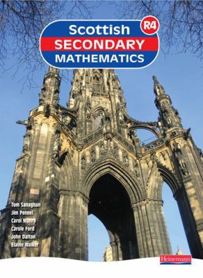 Scottish Secondary Mathematics Red 4 Student Book 043504057X Book Cover
