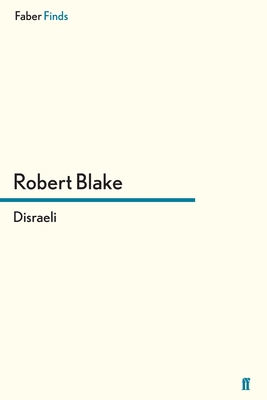 Disraeli 0571269842 Book Cover