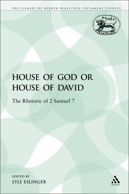 House of God or House of David: The Rhetoric of... 056757153X Book Cover