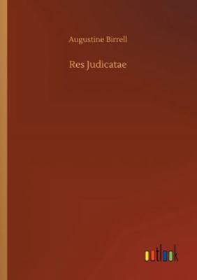 Res Judicatae 3752329440 Book Cover