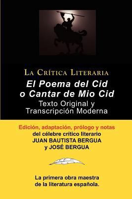 Poema del Cid O Cantar de Mio Cid: Texto Origin... [Spanish] 8470839594 Book Cover