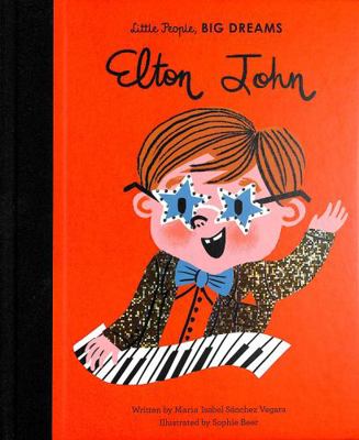 Little People Big Dreams Elton John /anglais            Book Cover