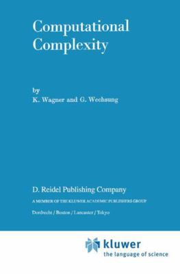 Computational Complexity 9027721467 Book Cover
