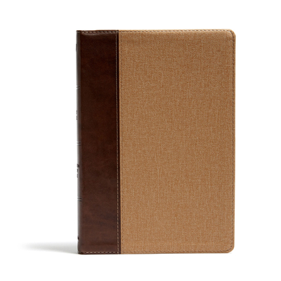 KJV Rainbow Study Bible, Brown/Tan Leathertouch 1087722039 Book Cover