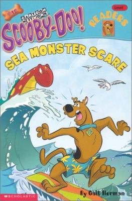 Scooby-Doo Reader #12: Sea Monster Scare 0439318319 Book Cover