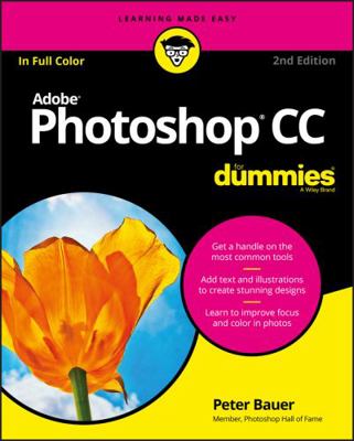Adobe Photoshop CC for Dummies 1119418119 Book Cover