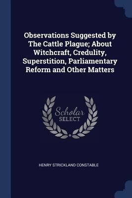 Observations Suggested by The Cattle Plague; Ab... 1297715128 Book Cover