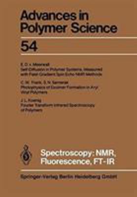 Spectroscopy: Nmr, Fluorescence, Ft-IR 3540125914 Book Cover