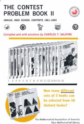 The Contest Problem Book II: Annual High School... 0883856174 Book Cover