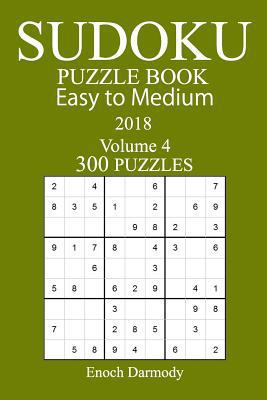 300 Easy to Medium Sudoku Puzzle Book 1978001827 Book Cover