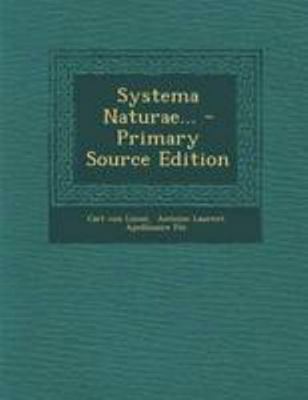 Systema Naturae... [Latin] 1295201968 Book Cover