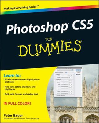Photoshop Cs5 for Dummies 0470610786 Book Cover