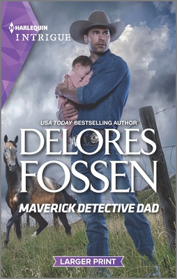 Maverick Detective Dad [Large Print] 1335590307 Book Cover