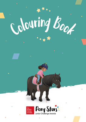 BHS Pony Stars Colouring Book 1910016527 Book Cover