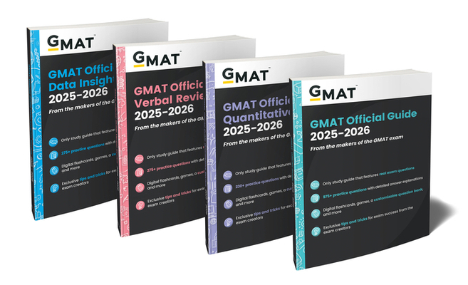 GMAT Official Guide 2025-2026 Bundle: Books + O... 1394333935 Book Cover
