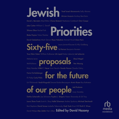 Jewish Priorities: Sixty-Five Proposals for the...            Book Cover