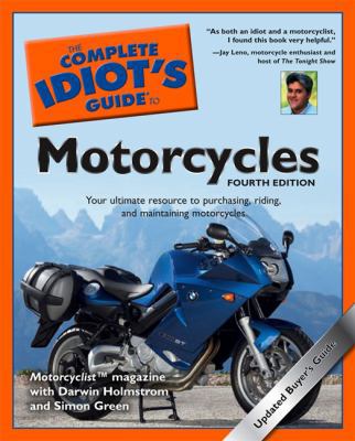 Complete Idiot's Guide to Motorcycles 1592577040 Book Cover