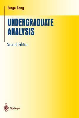 Undergraduate Analysis 0387948414 Book Cover