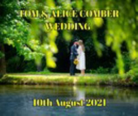 Hardcover Tom and Alice Comber Wedding 2021 Book