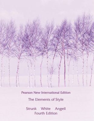 The Elements of Style: Pearson New Internationa... 1292026642 Book Cover