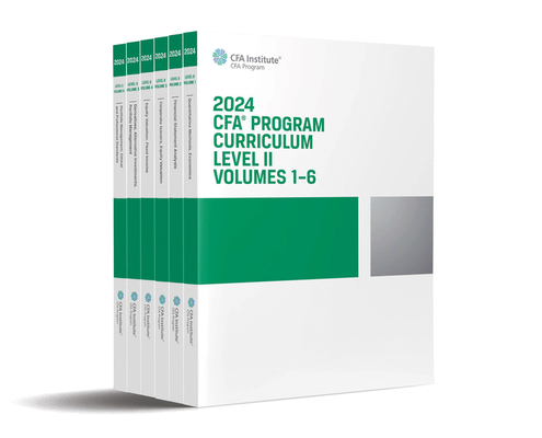2024 Cfa Program Curriculum Level II Box Set, V... 1953337686 Book Cover