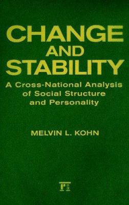 Change and Stability: A Cross-national Analysis... 1594511756 Book Cover