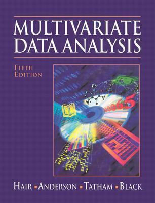 Multivariate Data Analysis (5th Edition) 0138948585 Book Cover