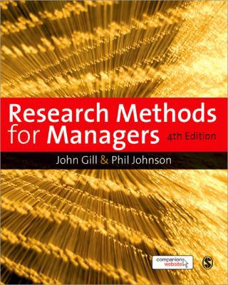 Research Methods for Managers 1847870945 Book Cover