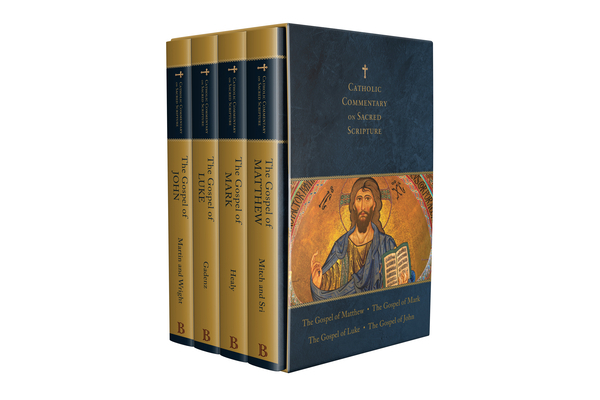 Four Gospels Deluxe Boxed Set: Catholic Comment... 1540963780 Book Cover