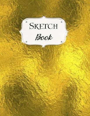 Sketch Book: Gold Sketchbook Scetchpad for Draw... 1073356728 Book Cover