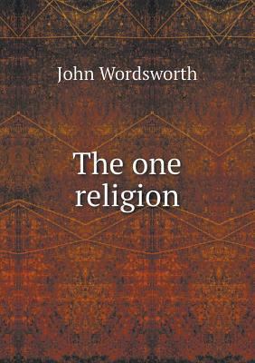 The One Religion 5518658508 Book Cover
