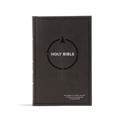 CSB Drill Bible, Gray Leathertouch Over Board 1433644339 Book Cover