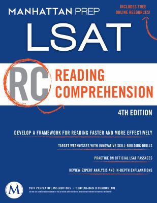 LSAT Reading Comprehension 1937707768 Book Cover