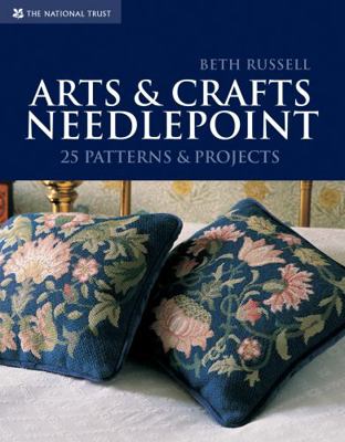 Arts & Crafts Needlepoint: 25 Needlepoint Projects 1905400438 Book Cover