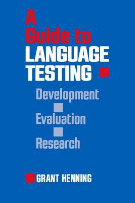 A Guide to Language Testing: Development Evalua... 1482345838 Book Cover