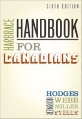 Harbrace Handbook for Canadians : Sixth Edition 0176225099 Book Cover