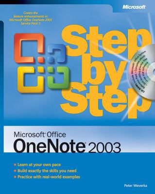 Microsoft Office OneNote 2003 Step by Step 0735621098 Book Cover