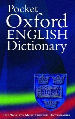 Pocket Oxford English Dictionary 0198605714 Book Cover