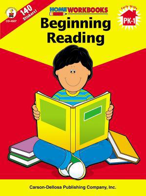 Beginning Reading, Grades PK - 1 (Home Workbooks) 0887247059 Book Cover