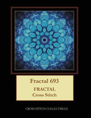 Fractal 693: Fractal Cross Stitch Pattern [Large Print] 1726263517 Book Cover