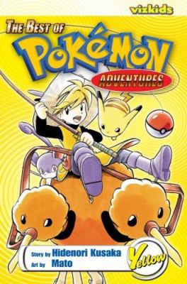 Pokémon: Best of Pokemon Adventures: Yellow 1421509296 Book Cover